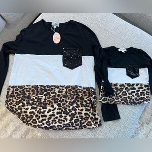 NWT! Mommy and Me matching tops
